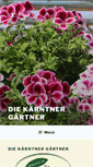 Mobile Screenshot of die-kaerntner-gaertner.at